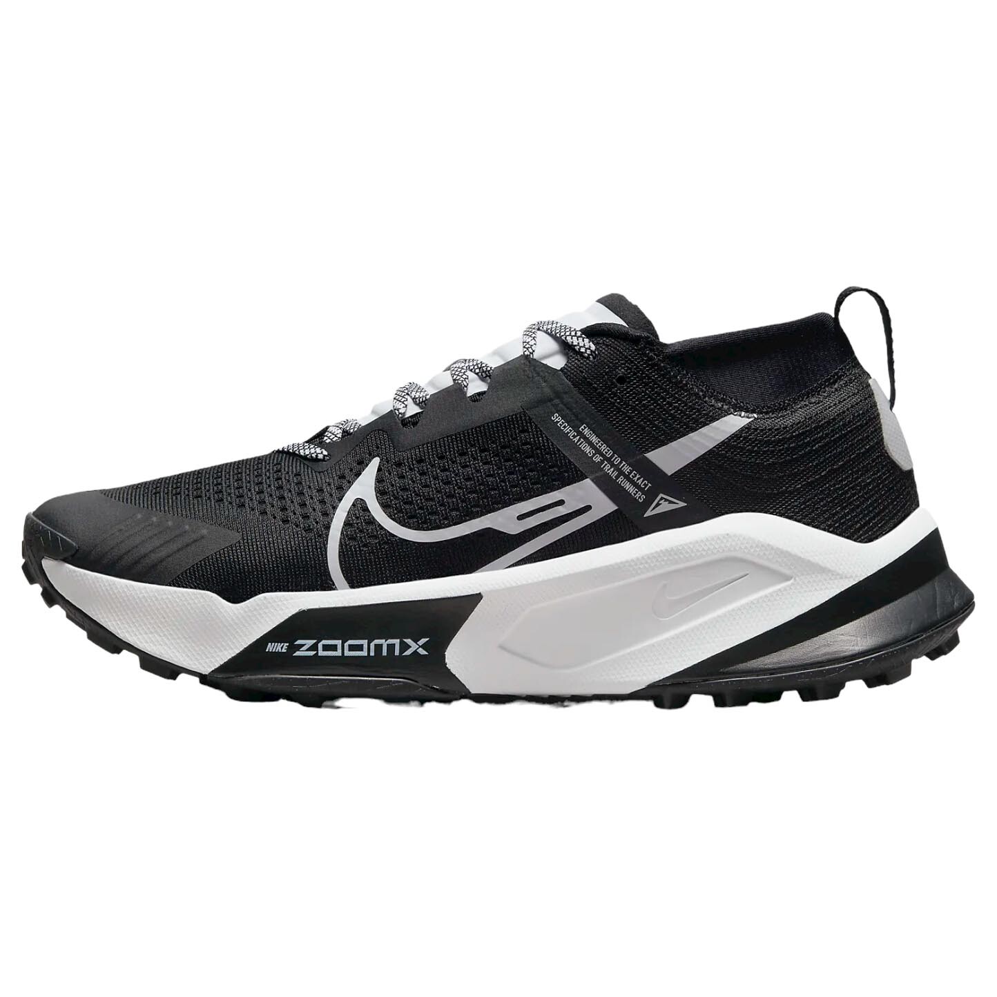 Кроссовки Nike ZoomX Zegama, черный/белый
Кроссовки Nike ZoomX Zegama, черный/белый
