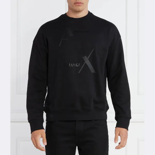 Толстовка обычного кроя Armani Exchange, черный
Толстовка обычного кроя Armani Exchange, черный