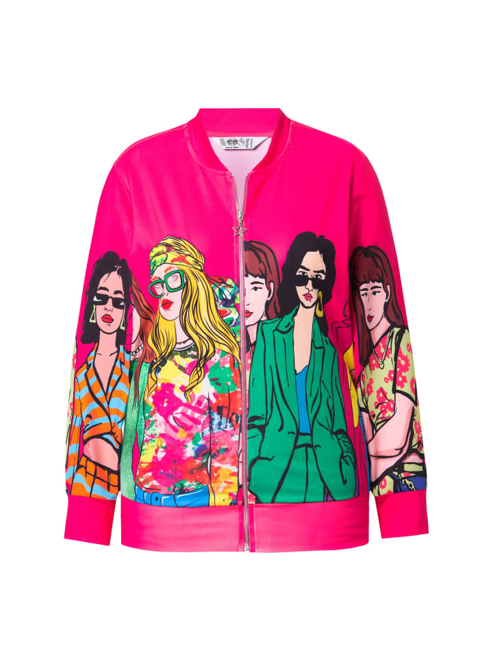 Короткая куртка цвета розового гибискуса Angel of Style
Короткая куртка цвета розового гибискуса Angel of Style