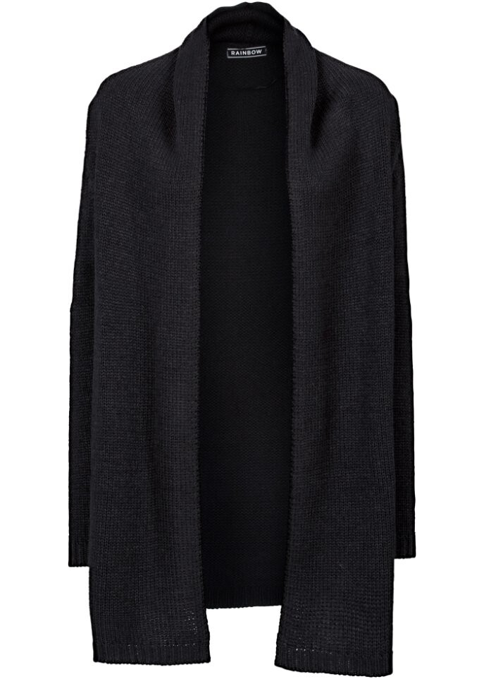 Длинный кардиган Rainbow, черный
Длинный кардиган Rainbow, черный