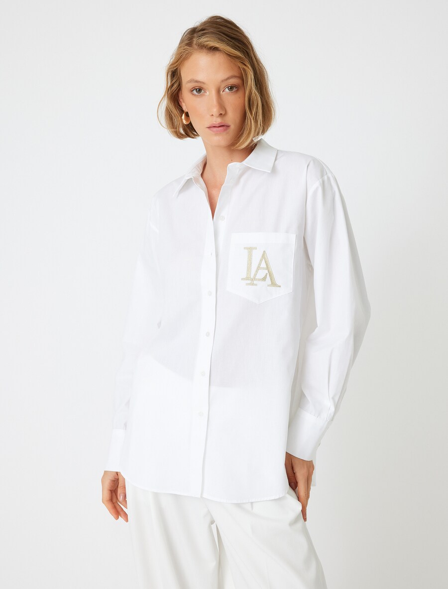 Рубашка Koton Blouse, белый
Рубашка Koton Blouse, белый