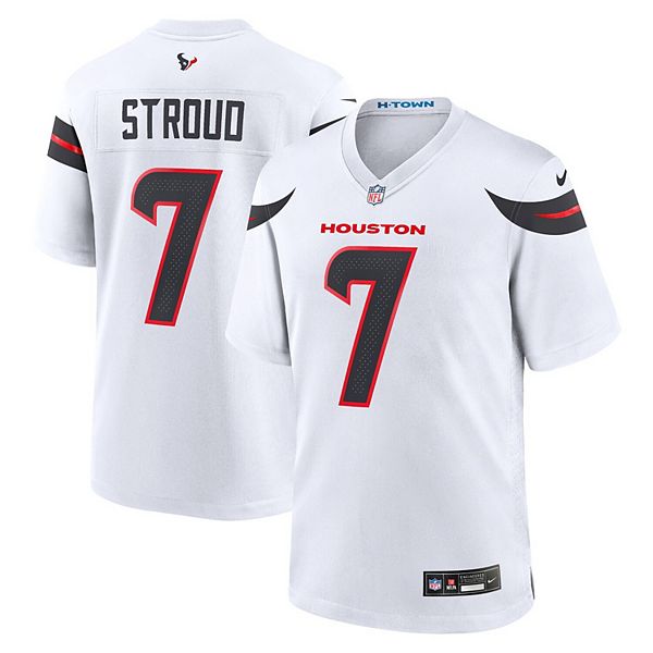 Мужская белая игровая футболка cj stroud houston texans Nike
Мужская белая игровая футболка cj stroud houston texans Nike
