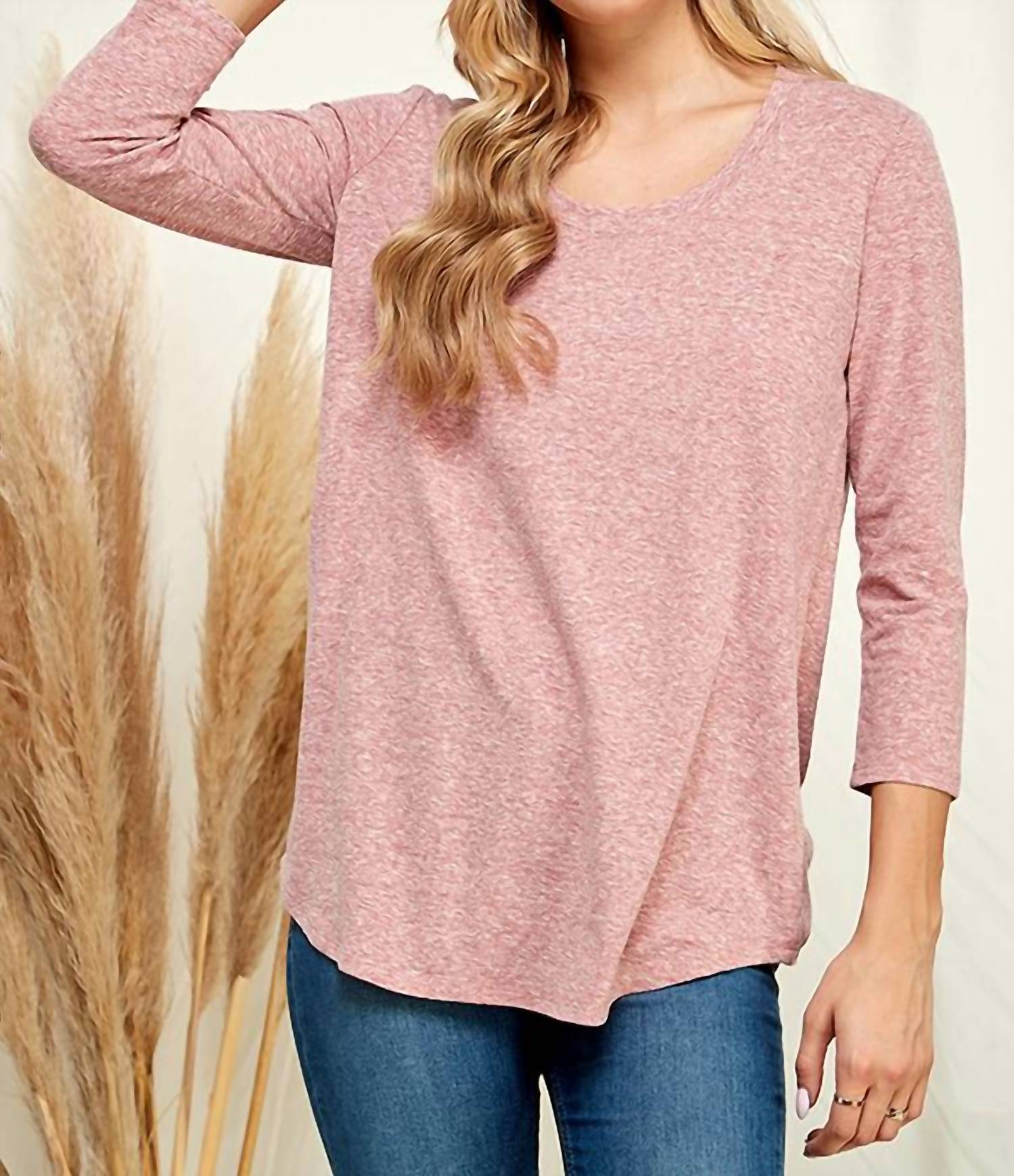 Топ с асимметричным подолом в оттенке пыльной розы Culture Code, розовый
Топ с асимметричным подолом в оттенке пыльной розы Culture Code, розовый