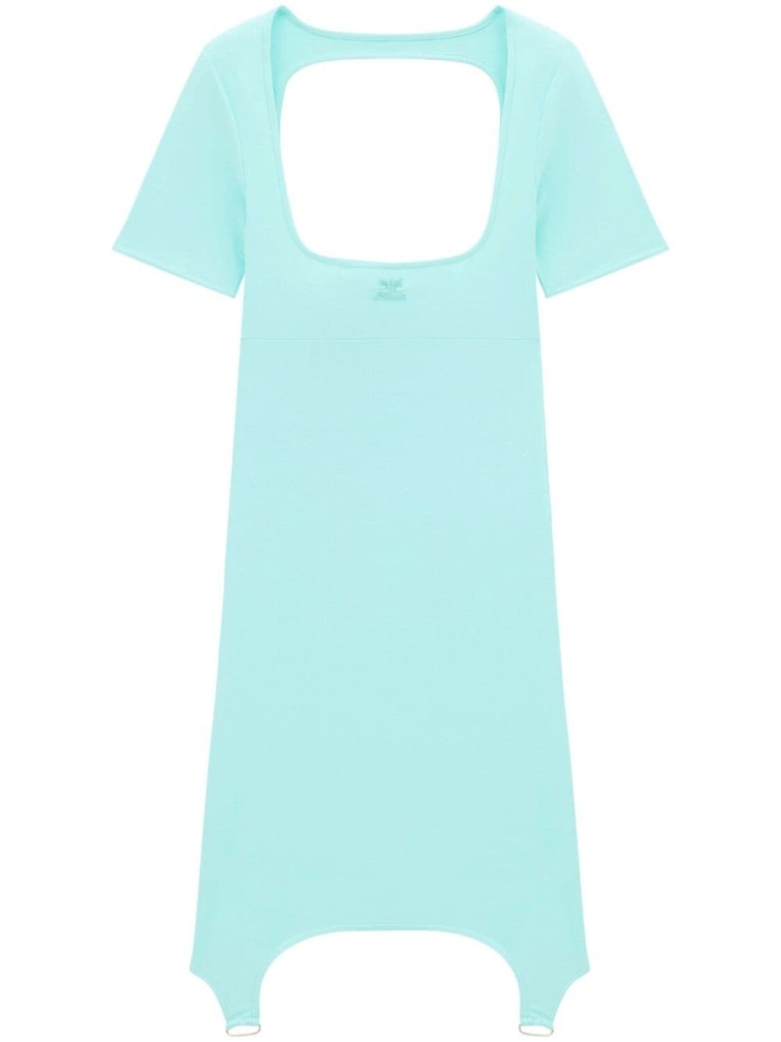 Courrèges расклешенное платье мини с вышитым логотипом, синий
Courrèges расклешенное платье мини с вышитым логотипом, синий