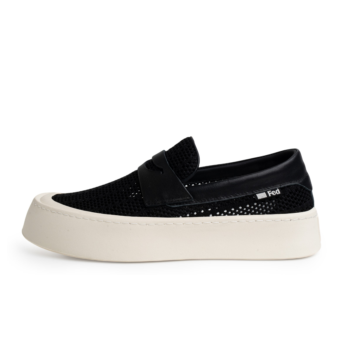 FED Мужские повседневные туфли с низким верхом, черные 
FED Мужские повседневные туфли с низким верхом, черные