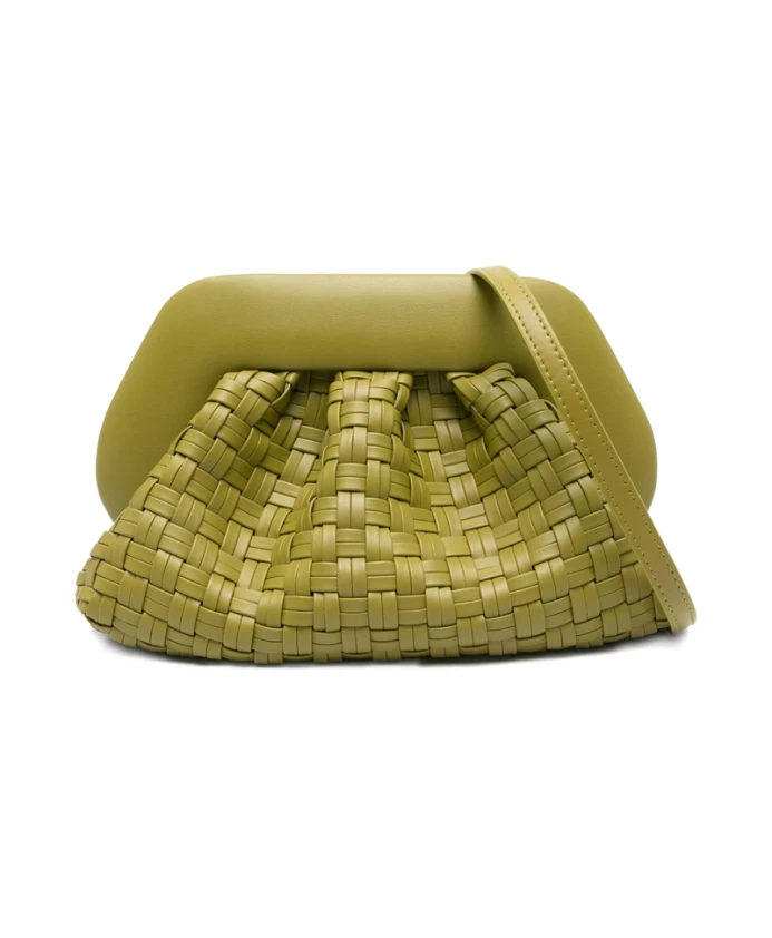 Плетеная фактурная сумка оливково-зеленого цвета Themoirã¨, зеленый
Плетеная фактурная сумка оливково-зеленого цвета Themoirã¨, зеленый