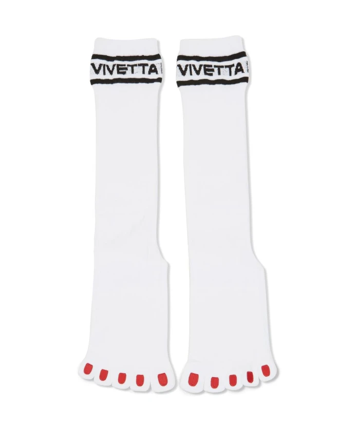 Носки Vivetta, белый 
Носки Vivetta, белый