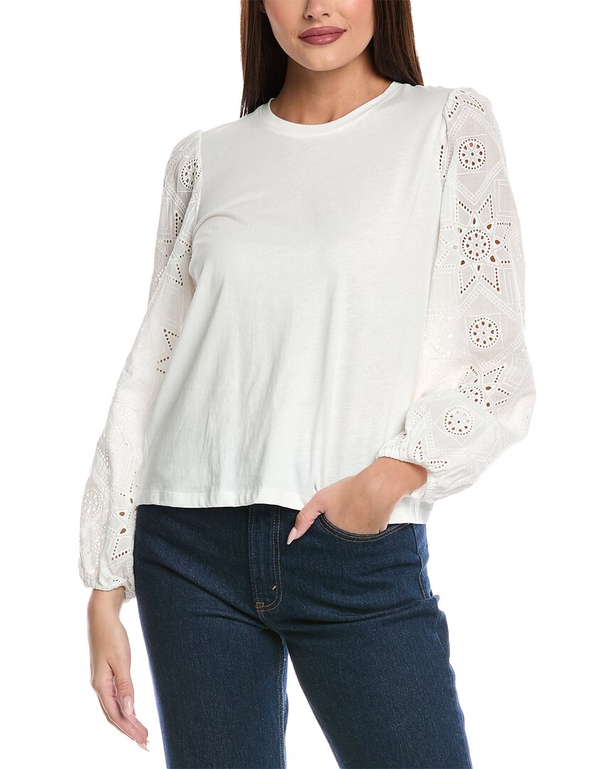 Джонни Вас Нора Легкая Футболка Johnny Was, белый
Джонни Вас Нора Легкая Футболка Johnny Was, белый