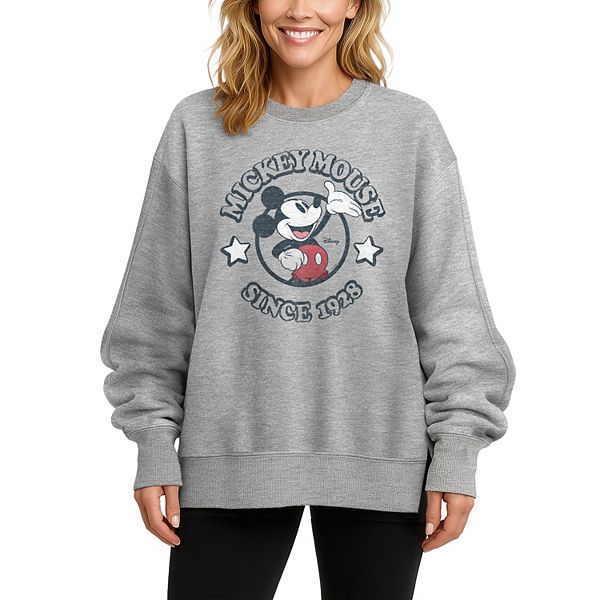 Женский оверсайз свитшот с принтом Mickey Mouse Disney, Athletic Heather
Женский оверсайз свитшот с принтом Mickey Mouse Disney, Athletic Heather