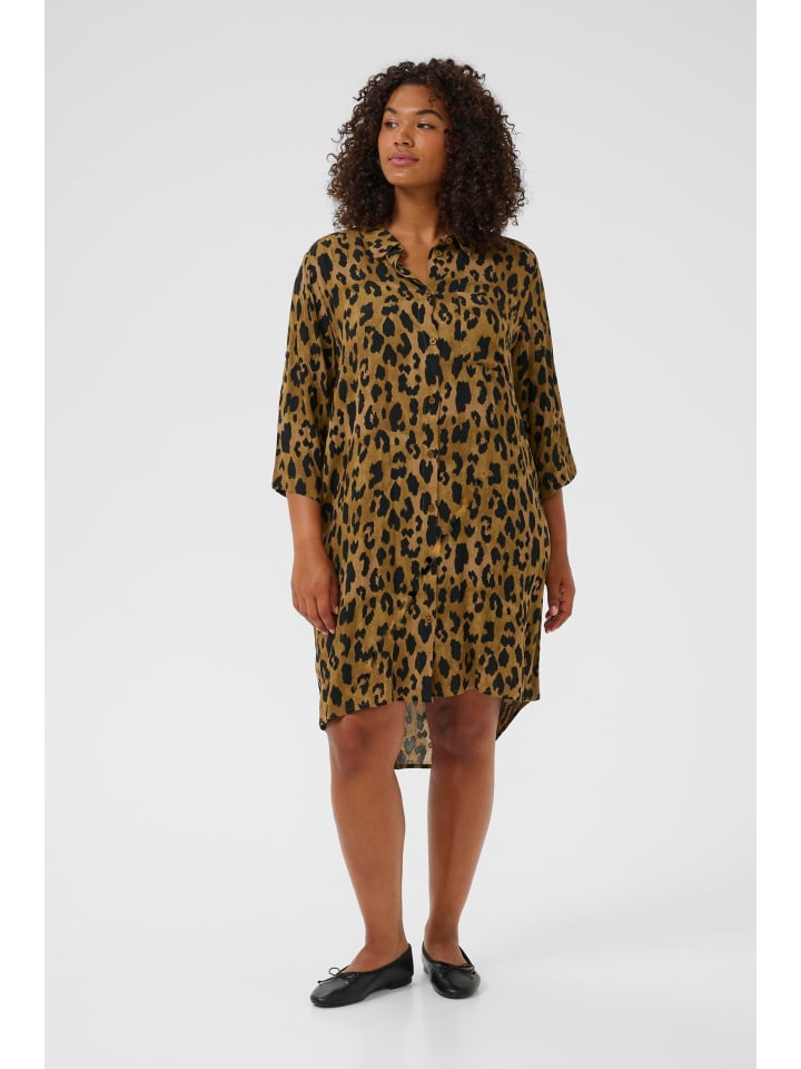 Платье KCmolly свободного кроя с коричневым леопардовым принтом KAFFE curve
Платье KCmolly свободного кроя с коричневым леопардовым принтом KAFFE curve