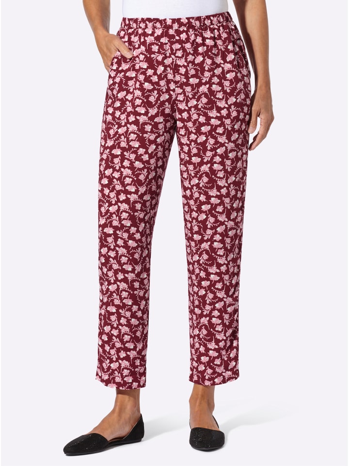 Брюки-карго с бордовым и белым принтом WITT WEIDEN
Брюки-карго с бордовым и белым принтом WITT WEIDEN