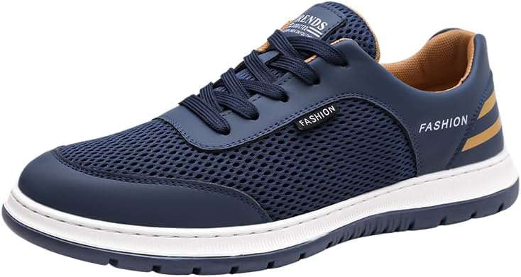 Мужские кроссовки с круглым носком, дышащие, повседневные спортивные, низкие, легкие, противоскользящие, подходят для ежедневной носки, путешествий, прогулок и бега Igzbibg, синий
Мужские кроссовки с круглым носком, дышащие, повседневные спортивные, низкие, легкие, противоскользящие, подходят для ежедневной носки, путешествий, прогулок и бега Igzbibg, синий