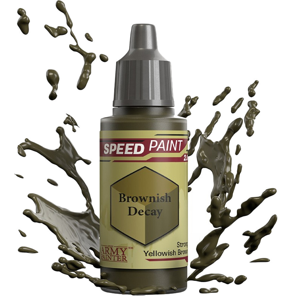Аксессуары Army Painter Speedpaint 2.0: Brownish Decay (18ml)
Аксессуары Army Painter Speedpaint 2.0: Brownish Decay (18ml)