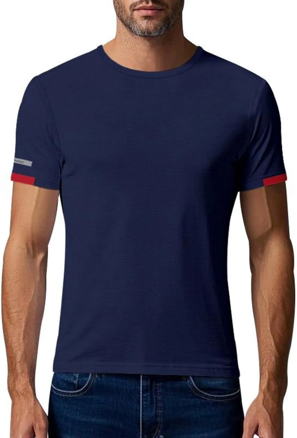 Мужская футболка Quick Dry с коротким рукавом для бега и тренировок
Мужская футболка Quick Dry с коротким рукавом для бега и тренировок