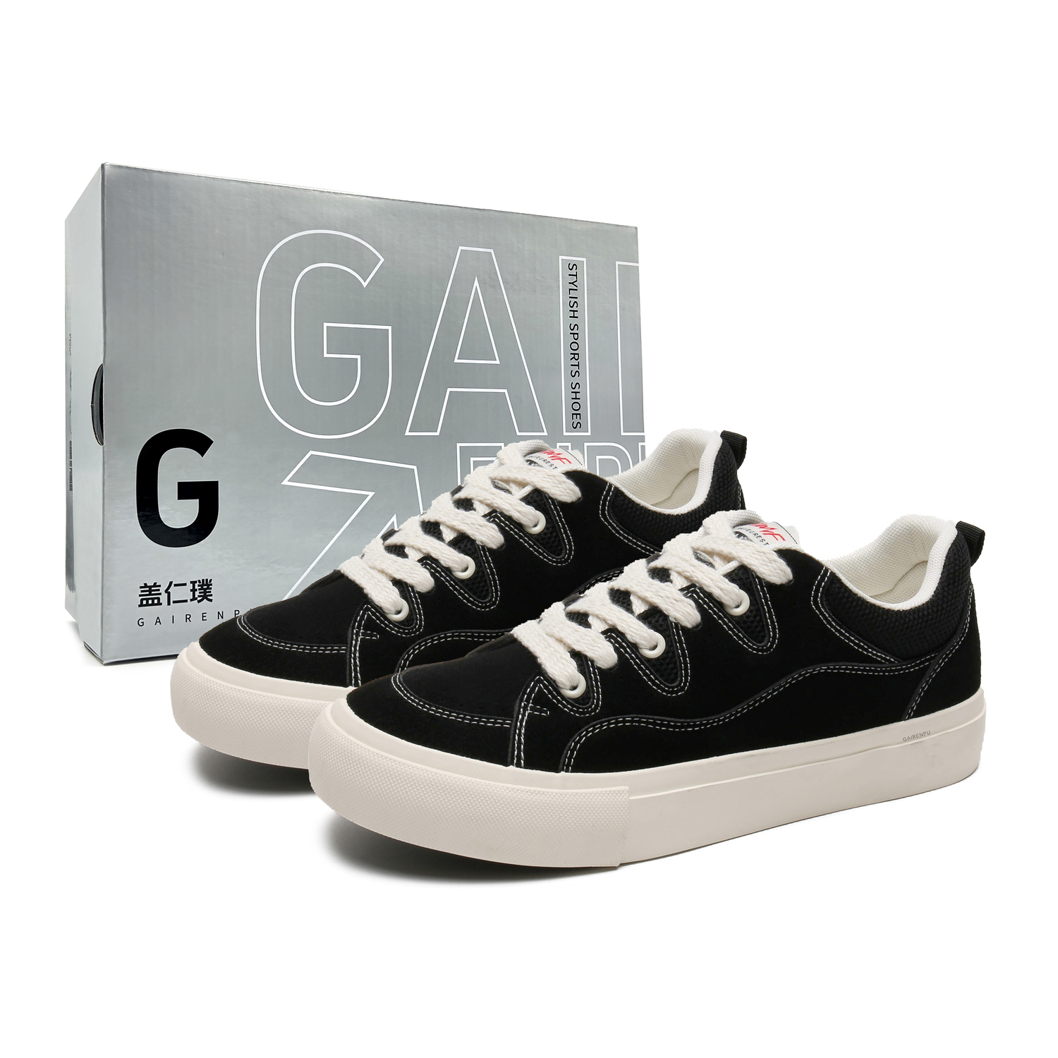 Gai Renpu Скользоустойчивые износостойкие дышащие мужские скейтерские кеды низкие бежево-голубые, цвет Beige Blue Box
Gai Renpu Скользоустойчивые износостойкие дышащие мужские скейтерские кеды низкие бежево-голубые, цвет Beige Blue Box