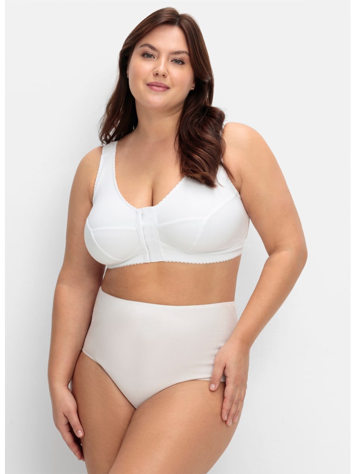 Бюстгальтер без косточек sheego, белый
Бюстгальтер без косточек sheego, белый