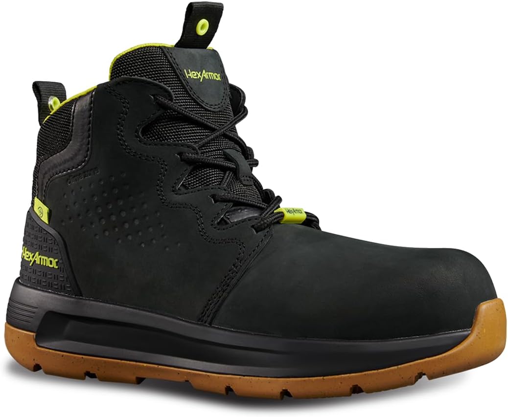 Ботинки HexArmor для мужчин с композитным носком, на каблуке, водоотталкивающие, прочные, легкие, дышащие, серия Xtend, черный
Ботинки HexArmor для мужчин с композитным носком, на каблуке, водоотталкивающие, прочные, легкие, дышащие, серия Xtend, черный