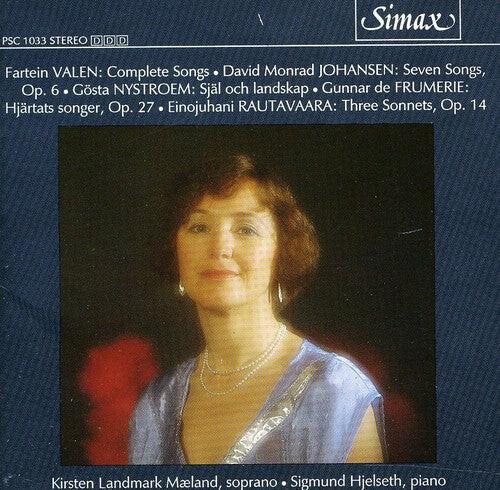CD диск Valen / Johansen / Nystroem / Hjelseth / Maeland: Complete Songs / 7 Songs / Sjal Och Landskap
CD диск Valen / Johansen / Nystroem / Hjelseth / Maeland: Complete Songs / 7 Songs / Sjal Och Landskap