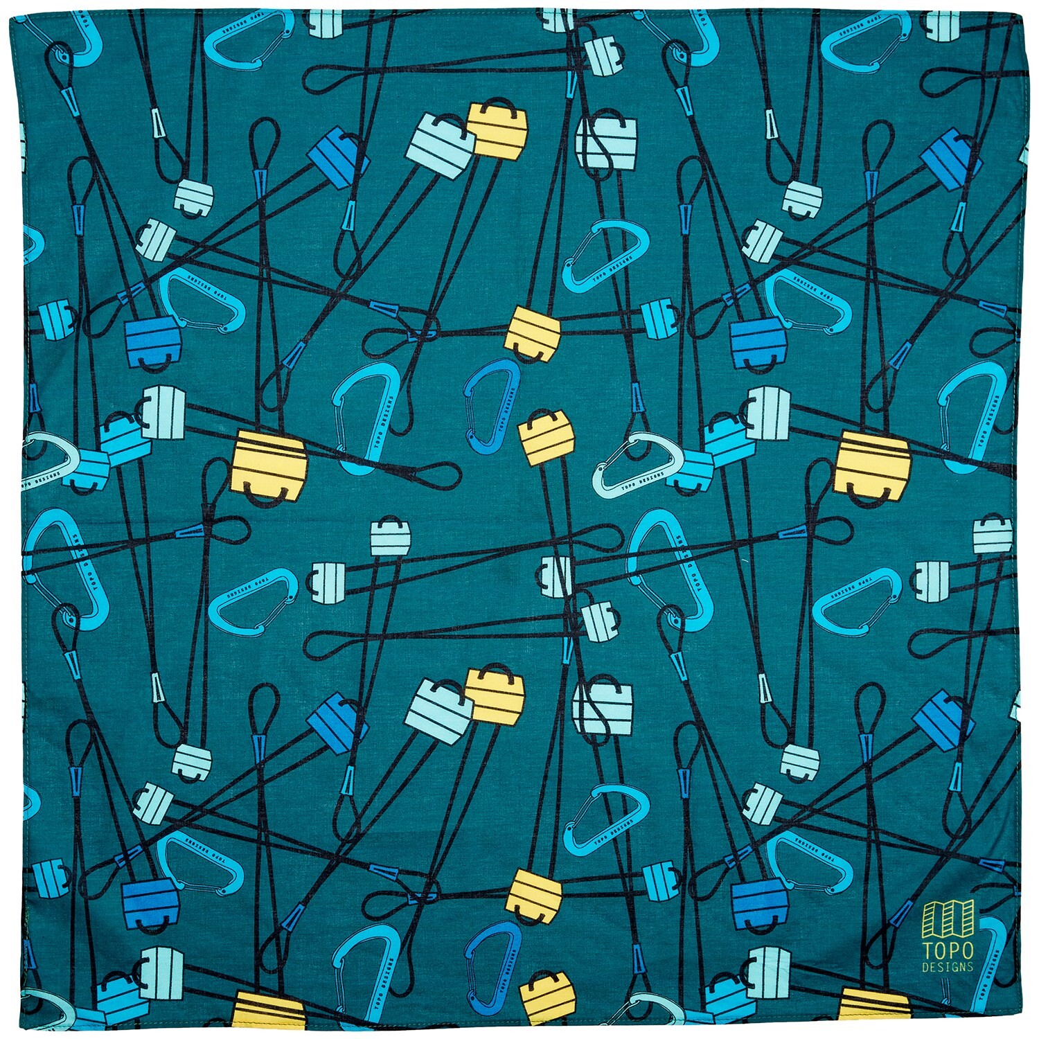 Хлопковая бандана Topo Designs, мультиколор
Хлопковая бандана Topo Designs, мультиколор