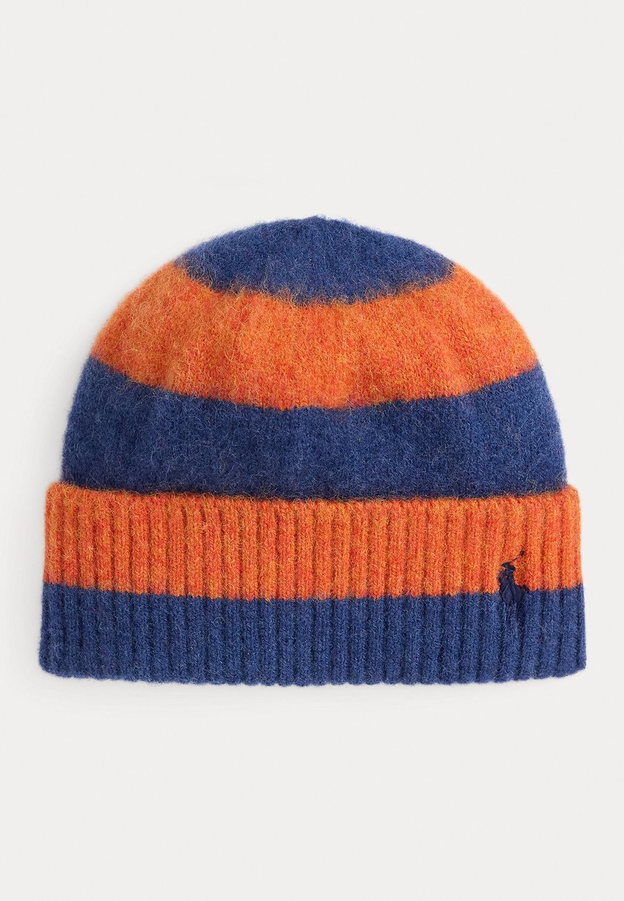 Шапка Polo Ralph Lauren BRUSHED WOOL STRIPED BEANIE UNISEX, Navy/Orange/Dark Blue
Шапка Polo Ralph Lauren BRUSHED WOOL STRIPED BEANIE UNISEX, Navy/Orange/Dark Blue