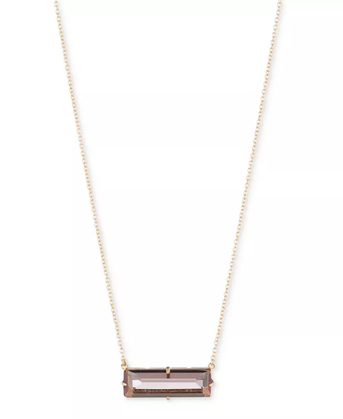 Ожерелье с подвеской из камня багетной огранки, 16 дюймов + удлинитель 3 дюйма Lauren Ralph Lauren, фиолетовый
Ожерелье с подвеской из камня багетной огранки, 16 дюймов + удлинитель 3 дюйма Lauren Ralph Lauren, фиолетовый