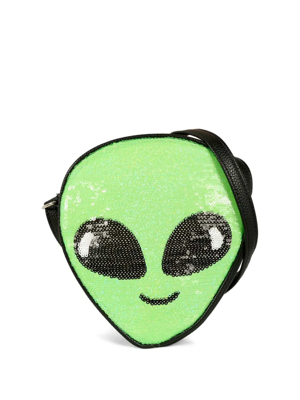 Плечевая сумка с головой пришельца, украшенная пайетками Molo, черный
Плечевая сумка с головой пришельца, украшенная пайетками Molo, черный