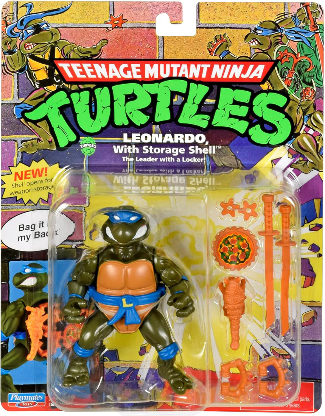 Фигурка Teenage Mutant Ninja Turtles: Original Classic Storage Shell, Leonardo, 10,2 см
Фигурка Teenage Mutant Ninja Turtles: Original Classic Storage Shell, Leonardo, 10,2 см