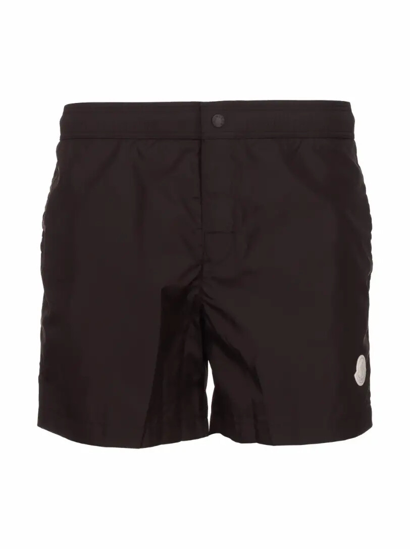 Плавки-шорты с логотипом Moncler 
Плавки-шорты с логотипом Moncler