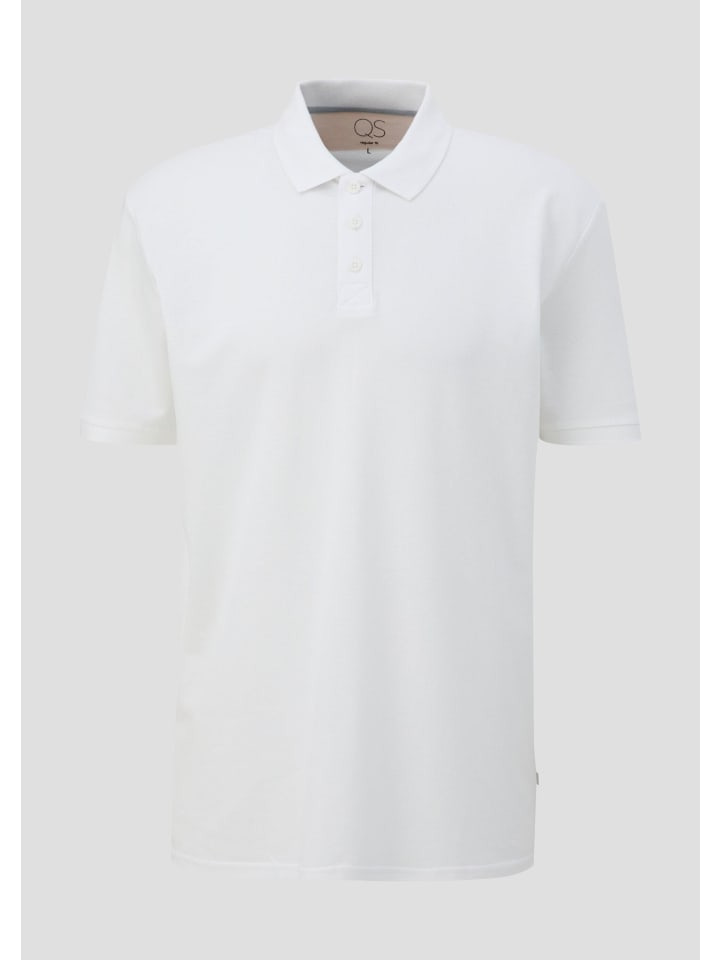 Рубашка поло в цвете 0100_white QS
Рубашка поло в цвете 0100_white QS