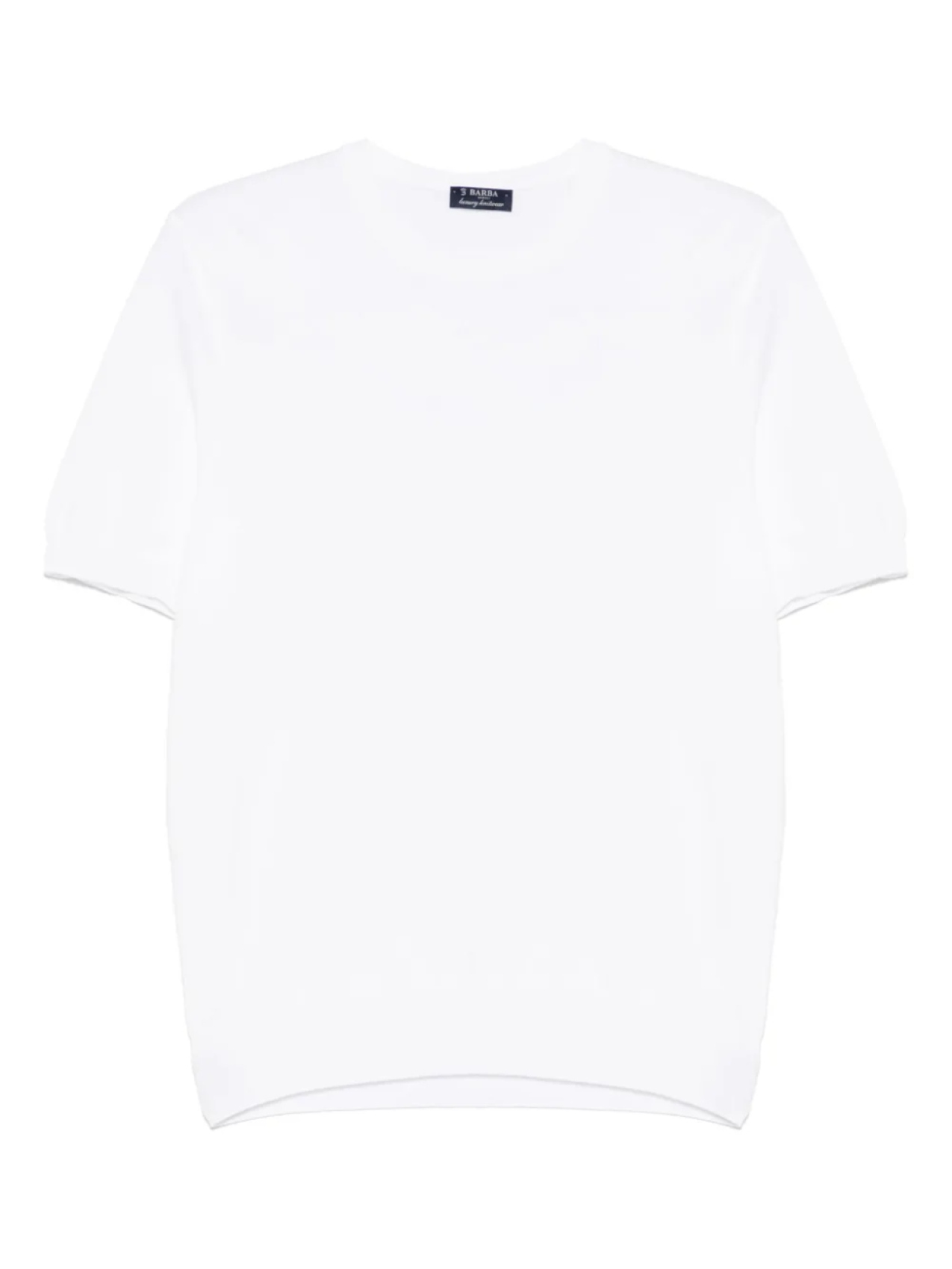 Футболка тонкой вязки Barba, белый 
Футболка тонкой вязки Barba, белый