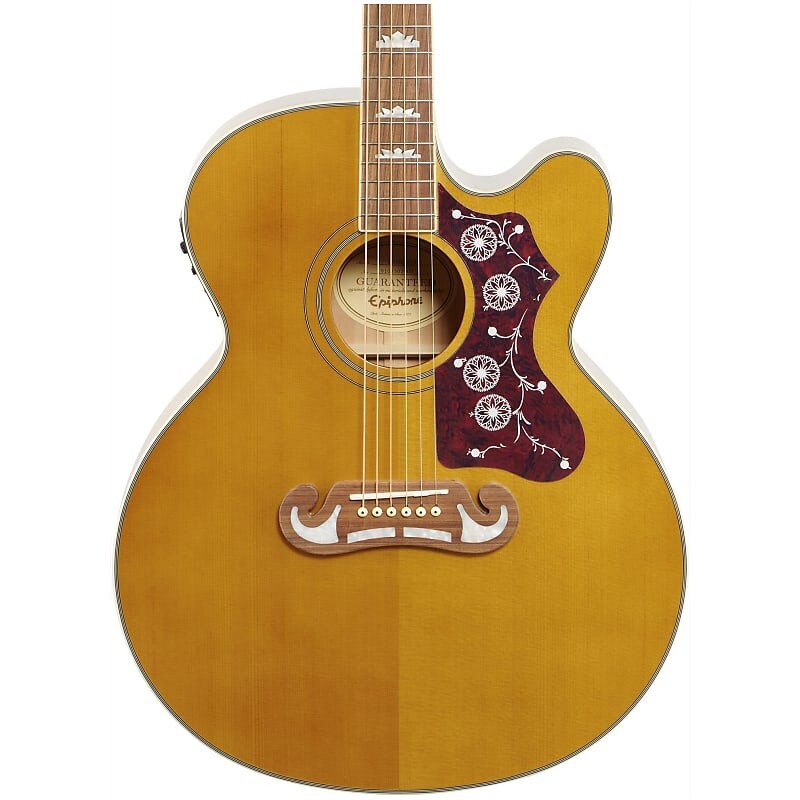 Акустическая электрогитара Epiphone J-200 EC Studio
Акустическая электрогитара Epiphone J-200 EC Studio