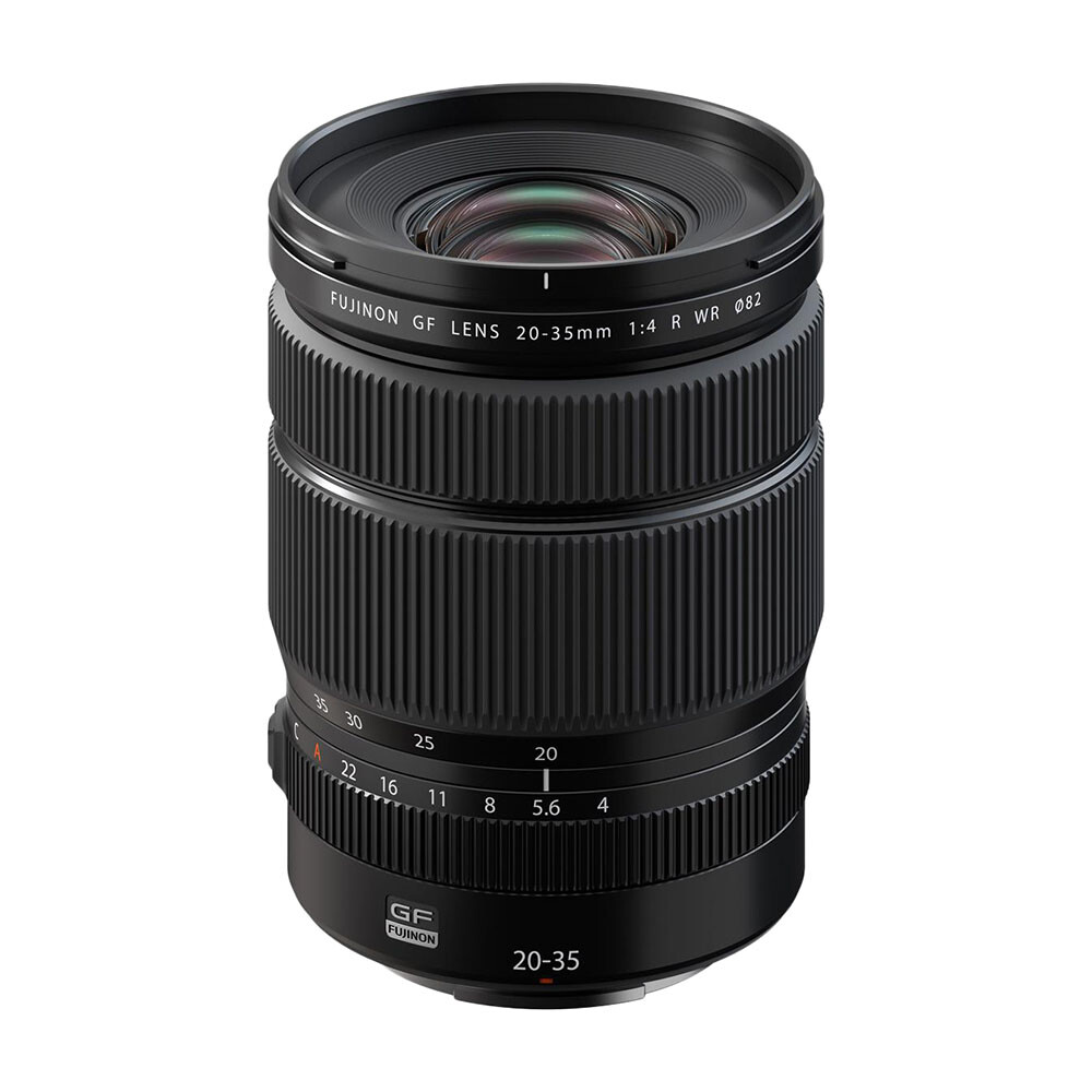 Объектив Fujifilm Fujinon GF 20-35mm f/4.0 R WR, черный 
Объектив Fujifilm Fujinon GF 20-35mm f/4.0 R WR, черный
