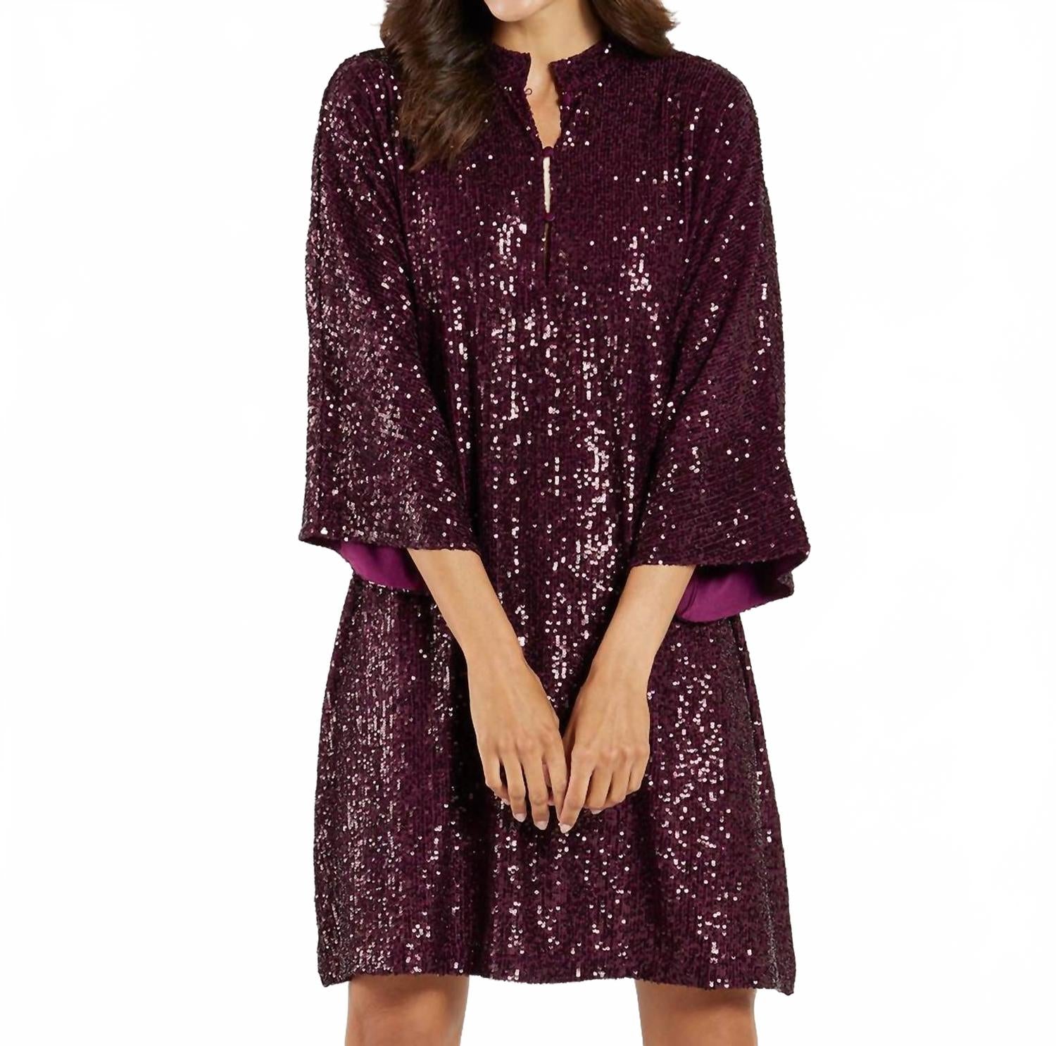 Платье мини Delia с пайетками в гранатовом цвете JUDE CONNALLY, Garnet
Платье мини Delia с пайетками в гранатовом цвете JUDE CONNALLY, Garnet