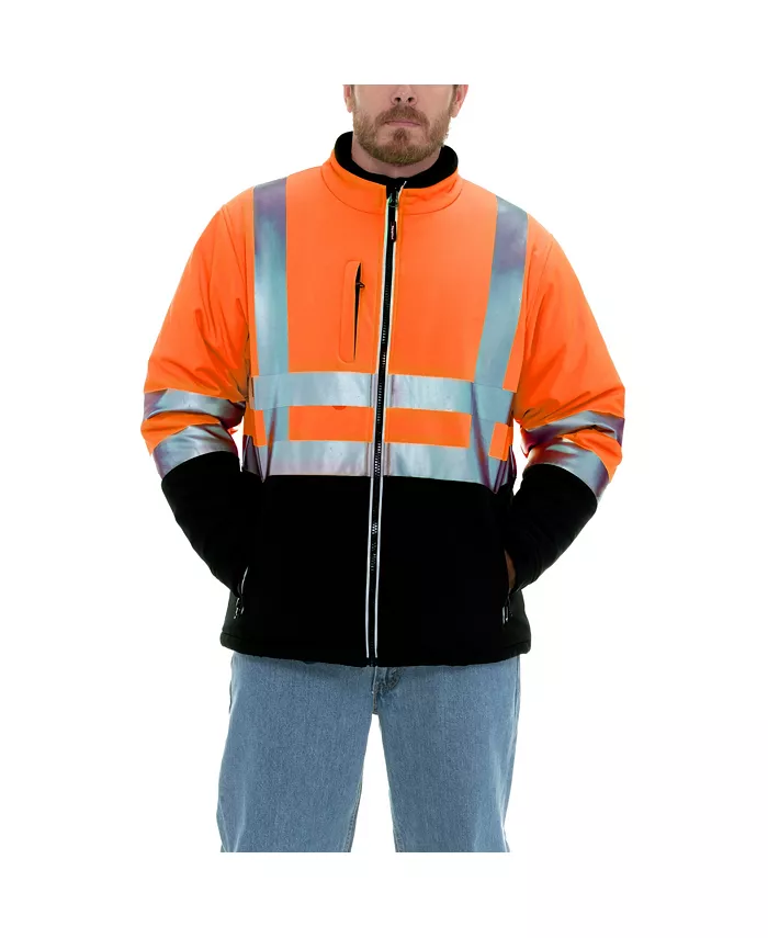 Мужская утепленная куртка HiVis Softshell - яркая рабочая одежда для холодной погоды, водоотталкивающая, ветрозащитная, со светоотражающими элементами Refrigiwear, оранжевый
Мужская утепленная куртка HiVis Softshell - яркая рабочая одежда для холодной погоды, водоотталкивающая, ветрозащитная, со светоотражающими элементами Refrigiwear, оранжевый