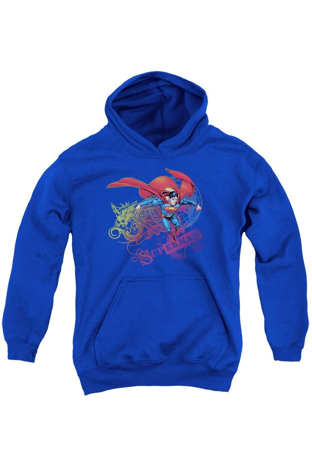 Супермен крутая надпись "Супес" молодежная толстовка с капюшоном Gildan, синий
Супермен крутая надпись "Супес" молодежная толстовка с капюшоном Gildan, синий