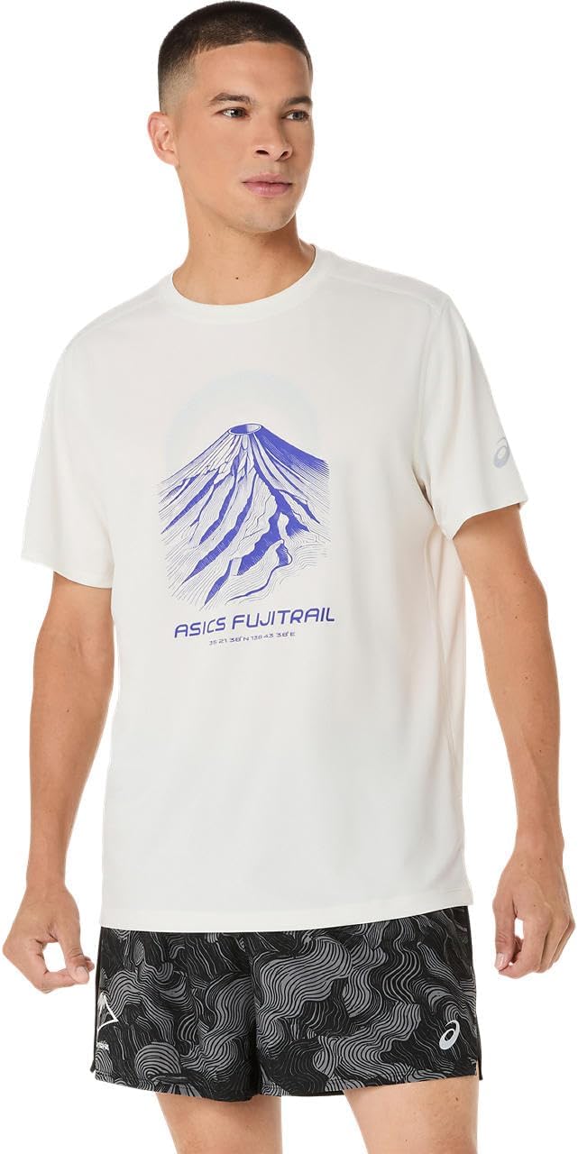 Мужская футболка с коротким рукавом и логотипом Asics (Asics) для бега, серый/кремовый
Мужская футболка с коротким рукавом и логотипом Asics (Asics) для бега, серый/кремовый