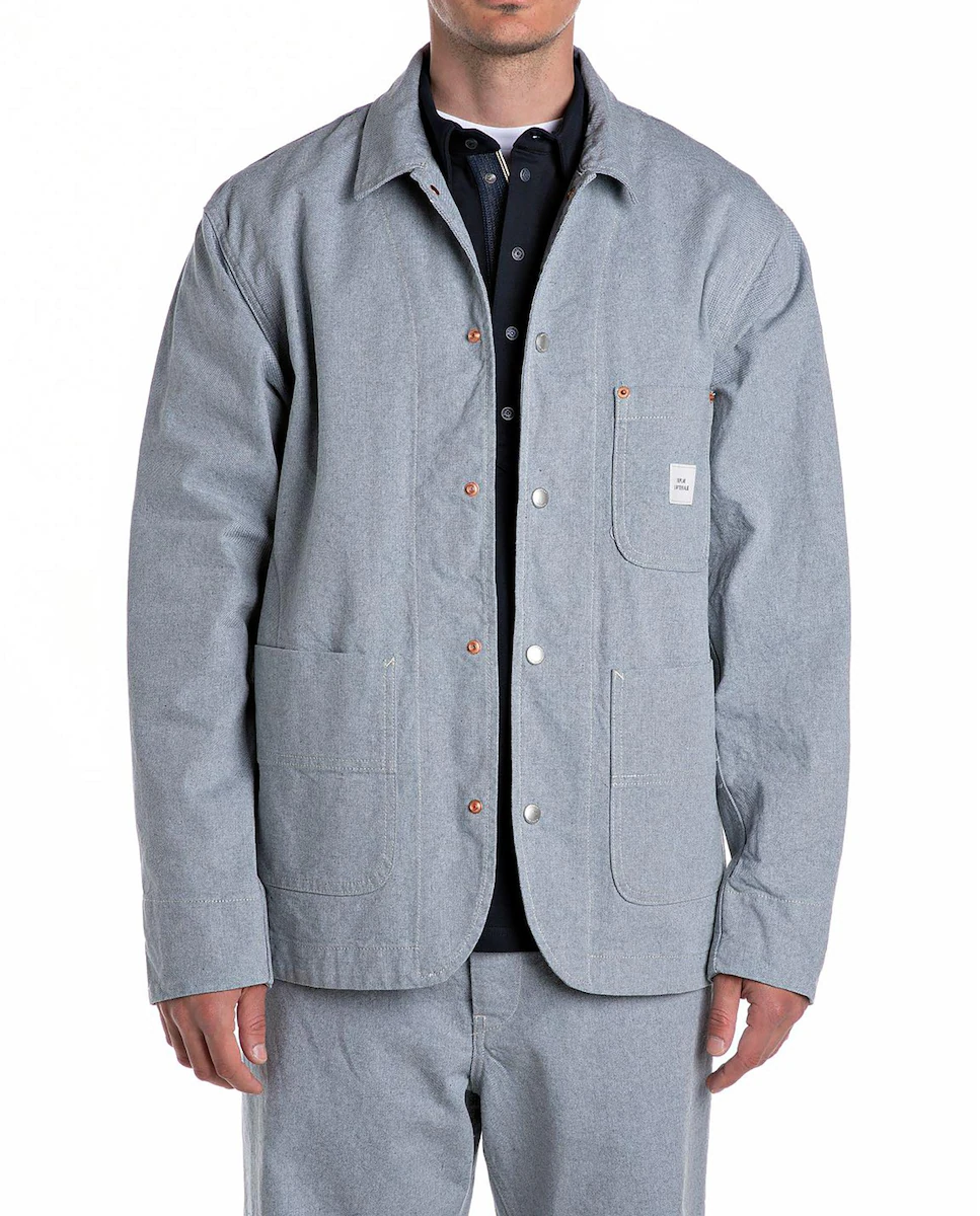 Мужская куртка с эффектом денима и карманами Replay, синий
Мужская куртка с эффектом денима и карманами Replay, синий