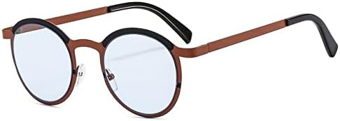 Винтажные солнцезащитные очки в стиле панк для мужчин, ретро, круглая металлическая оправа, для женщин, солнцезащитные очки, защита от ультрафиолета UV400 MTZJH, Coffee Blue
Винтажные солнцезащитные очки в стиле панк для мужчин, ретро, круглая металлическая оправа, для женщин, солнцезащитные очки, защита от ультрафиолета UV400 MTZJH, Coffee Blue