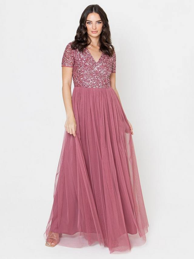 Макси-платье с v-образным вырезом Maya Deluxe, цвет Desert Rose
Макси-платье с v-образным вырезом Maya Deluxe, цвет Desert Rose