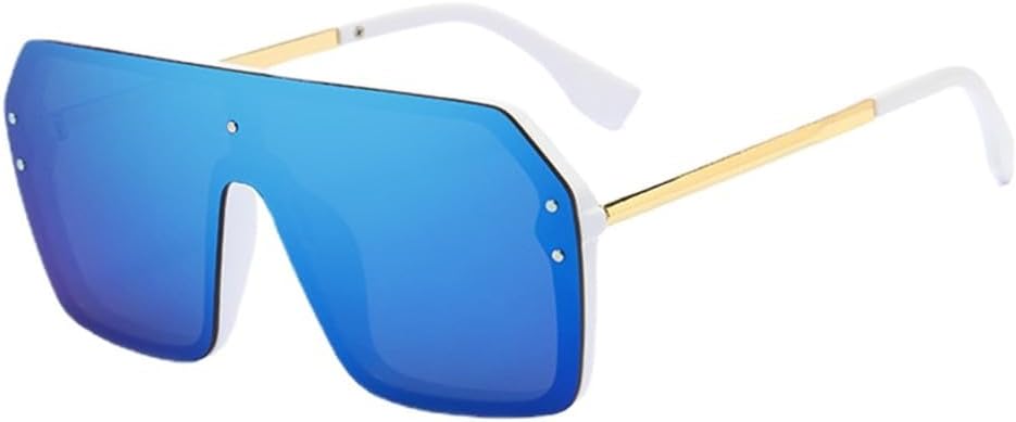 Женские солнцезащитные очки (1 шт.) с плоскими линзами градиентного оттенка, без оправы, мужские солнцезащитные очки с зеркальным покрытием и защитой от УФ-излучения UV400 для активного отдыха LANGSER, White Blue
Женские солнцезащитные очки (1 шт.) с плоскими линзами градиентного оттенка, без оправы, мужские солнцезащитные очки с зеркальным покрытием и защитой от УФ-излучения UV400 для активного отдыха LANGSER, White Blue