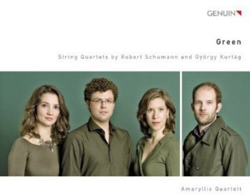 CD диск Schumann / Amaryllis Quartett: Green: String Quartets
CD диск Schumann / Amaryllis Quartett: Green: String Quartets