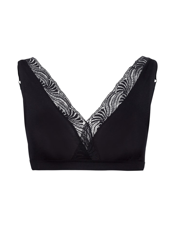 Бюстгальтер без косточек Hanro, черный
Бюстгальтер без косточек Hanro, черный