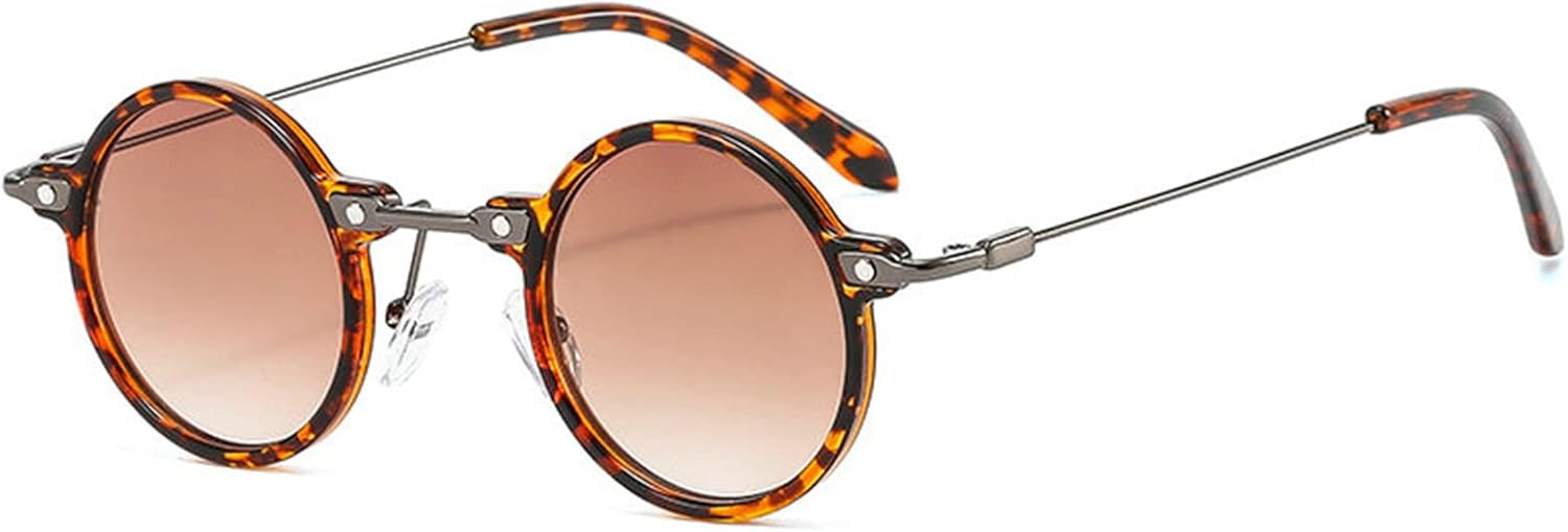 Маленькие круглые солнцезащитные очки в стиле стимпанк для женщин, винтажные, яркие, синие и желтые, мужские, ретро, очки с защитой от УФ-излучения UV400 willochra, Leopard Brown
Маленькие круглые солнцезащитные очки в стиле стимпанк для женщин, винтажные, яркие, синие и желтые, мужские, ретро, очки с защитой от УФ-излучения UV400 willochra, Leopard Brown