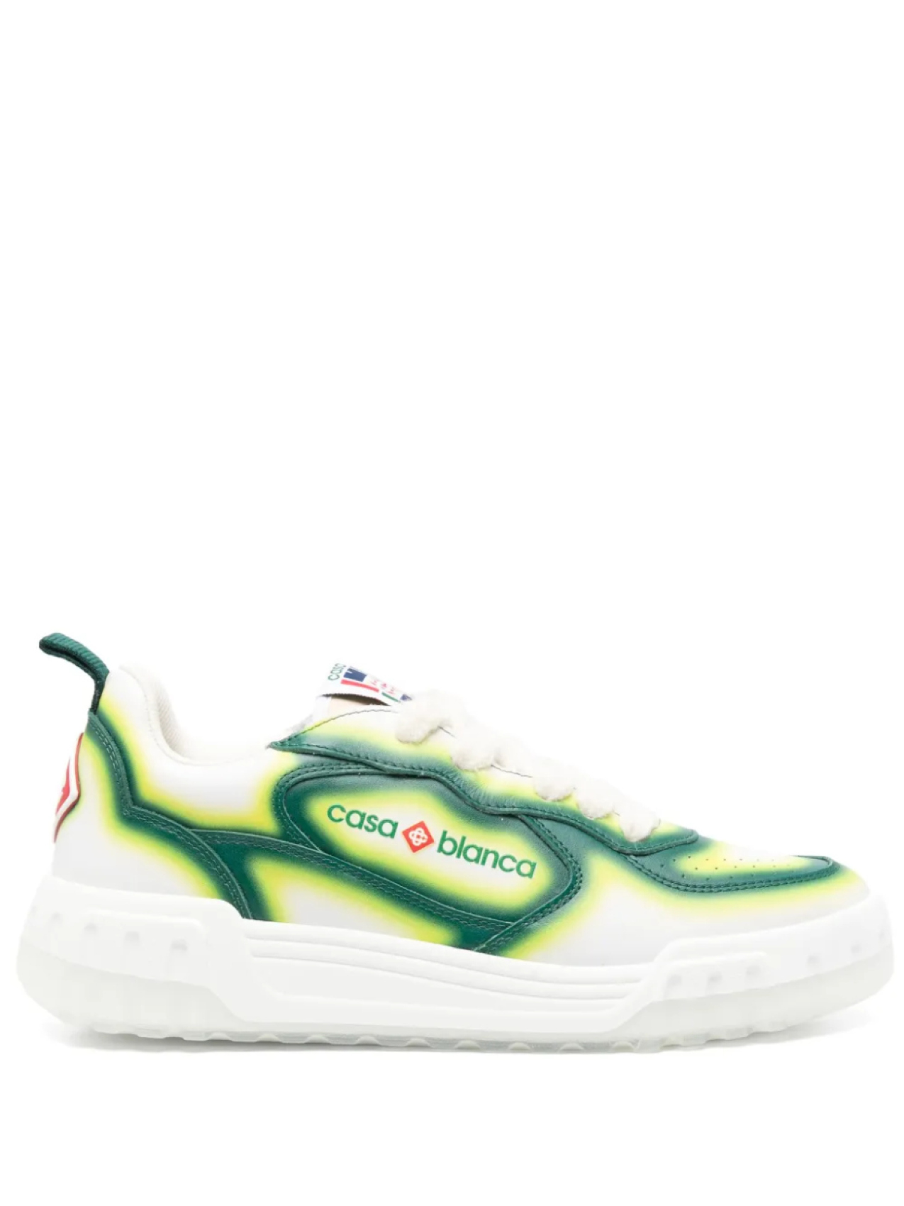 Кроссовки из кожи Casablanca, белый
Кроссовки из кожи Casablanca, белый