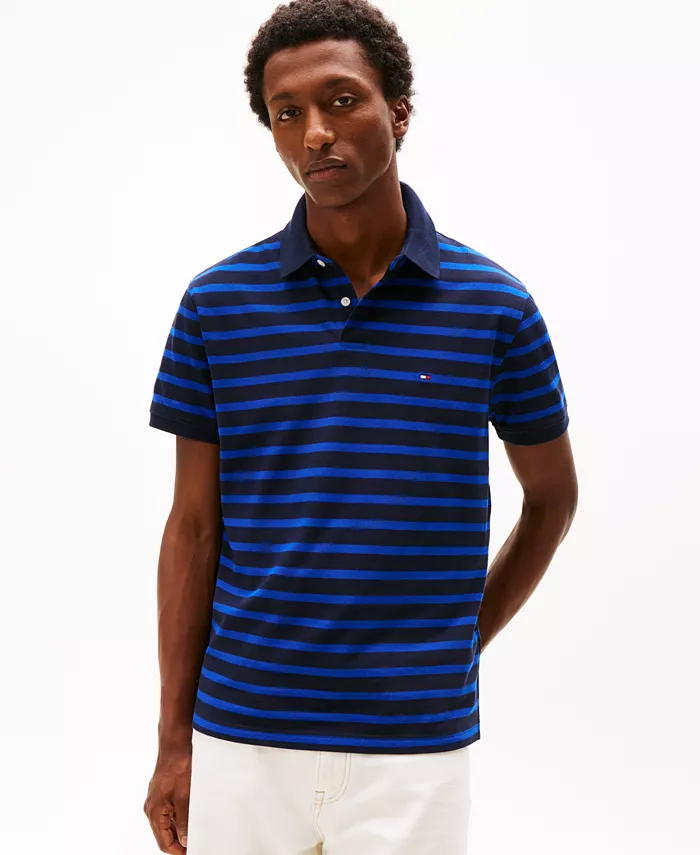 Мужское хлопковое поло Classic Fit 1985 года Tommy Hilfiger, мультиколор
Мужское хлопковое поло Classic Fit 1985 года Tommy Hilfiger, мультиколор