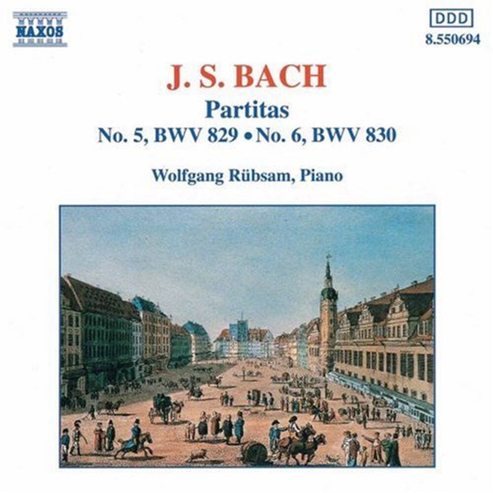 Диск CD Partitas 5/6 - J.S. Bach
Диск CD Partitas 5/6 - J.S. Bach