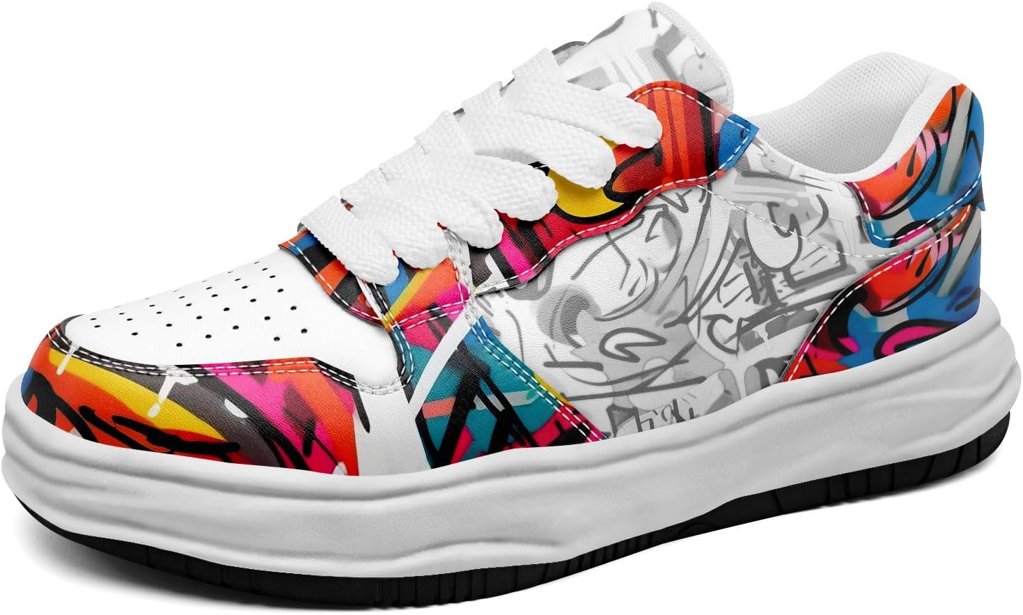 Кроссовки с граффити для мужчин и женщин, стильная уличная обувь, низкие, удобные для прогулок, ботинки Awsole, белый/черный/красный/синий/серый
Кроссовки с граффити для мужчин и женщин, стильная уличная обувь, низкие, удобные для прогулок, ботинки Awsole, белый/черный/красный/синий/серый