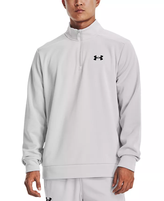 Мужская толстовка Armour Fleece с четверть-молнией Under Armour, белый
Мужская толстовка Armour Fleece с четверть-молнией Under Armour, белый