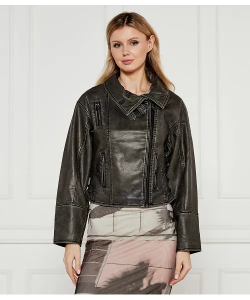 Кожаная куртка chaq_sacramento Oversize fit Desigual, коричневый
Кожаная куртка chaq_sacramento Oversize fit Desigual, коричневый