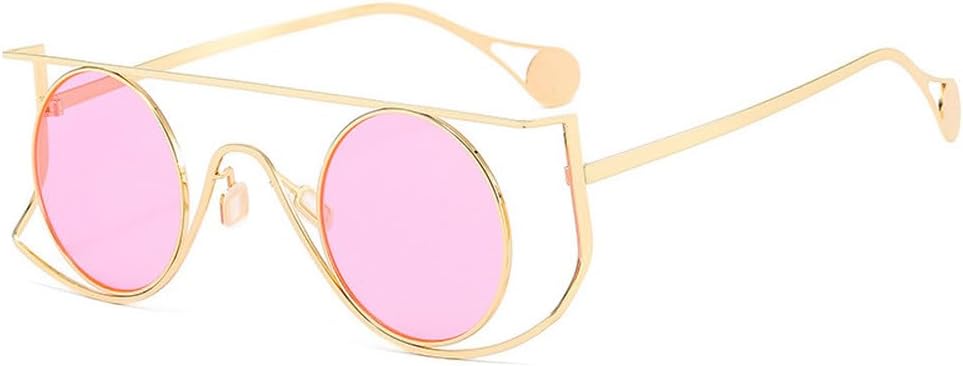 Винтажные круглые солнцезащитные очки для мужчин, маленькая оправа, легкосплавные, женские солнцезащитные очки с защитой от УФ-излучения UV400, очки для вождения в стиле стимпанк TKKTLLT, C7gold-pink
Винтажные круглые солнцезащитные очки для мужчин, маленькая оправа, легкосплавные, женские солнцезащитные очки с защитой от УФ-излучения UV400, очки для вождения в стиле стимпанк TKKTLLT, C7gold-pink